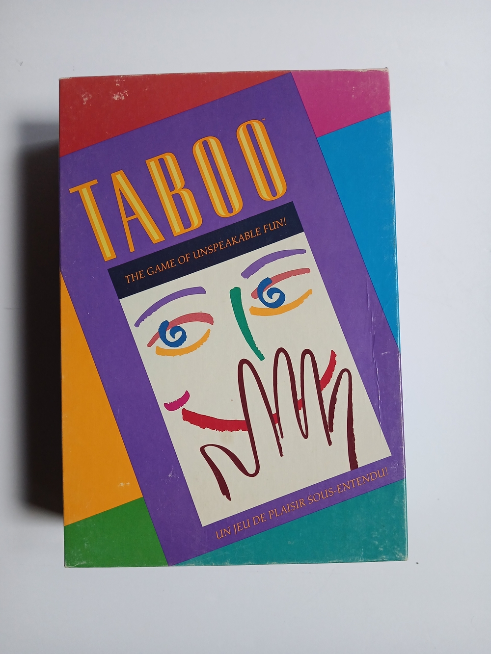 Taboo Board Game by Milton Bradley Vintage 1989 Complete/Works
